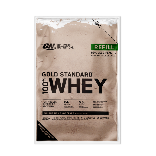 GOLD STANDARD 100% WHEY™ Recyclable Refill Bag - Image 3